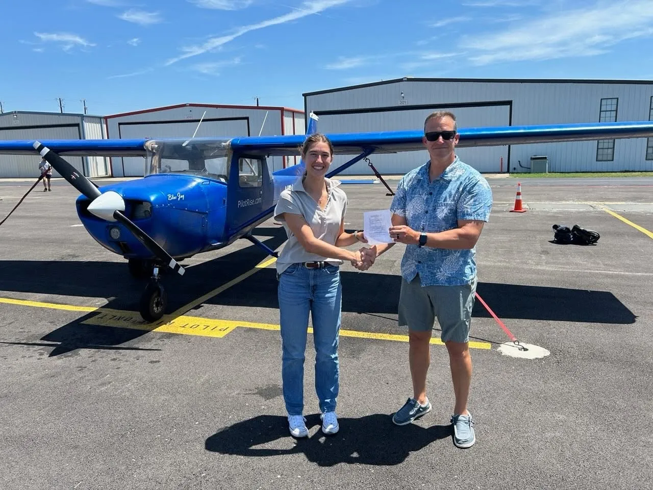 Accelerated flight training at Pilot Rise
